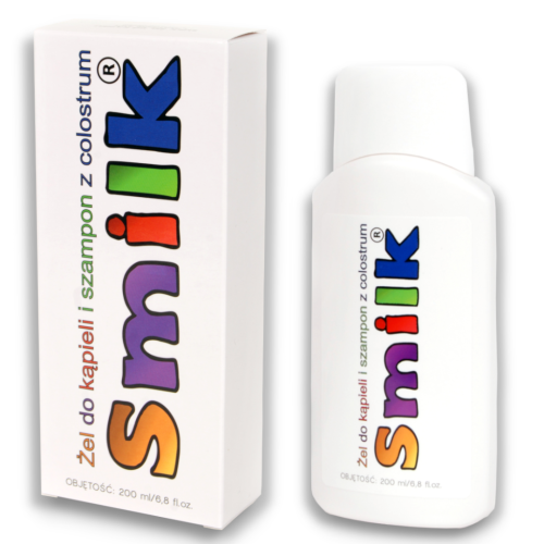 Żel do kąpieli i szampon z colostrum SMILK  200ml