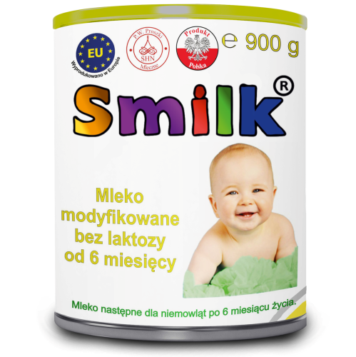 Mleko dla dzieci Smilk Bez Laktozy 900g