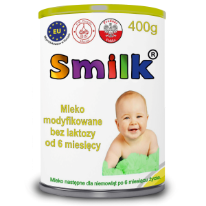 Mleko dla dzieci Smilk Bez Laktozy 400g
