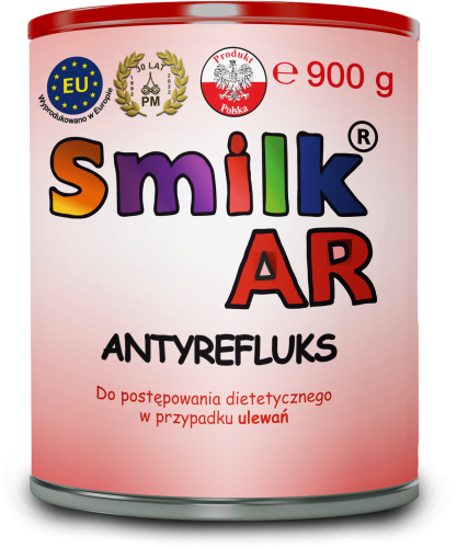 Mleko dla dzieci Smilk AR, przeciw ulewaniom - 900g