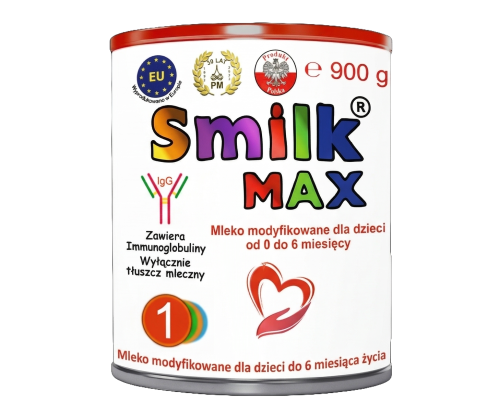 Mleko dla dzieci Smilk Max 1 900 g