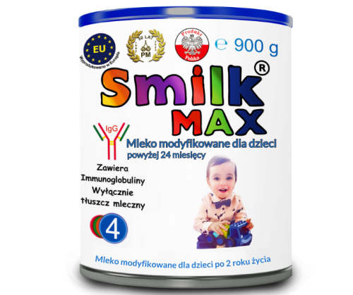Mleko  dla dzieci Smilk Max 4 900 g