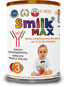 Mleko dla dzieci Smilk Max 3 400 g