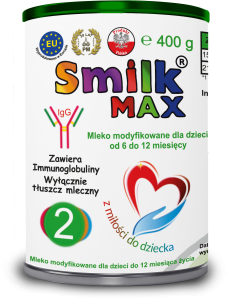  Mleko dla dzieci Smilk Max 2 400 g