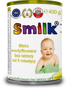 Mleko dla dzieci Smilk Bez Laktozy 400g