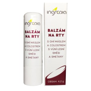 Pomadka do ust z masłem ghee i colostrum, owoce leśne 4,2 g